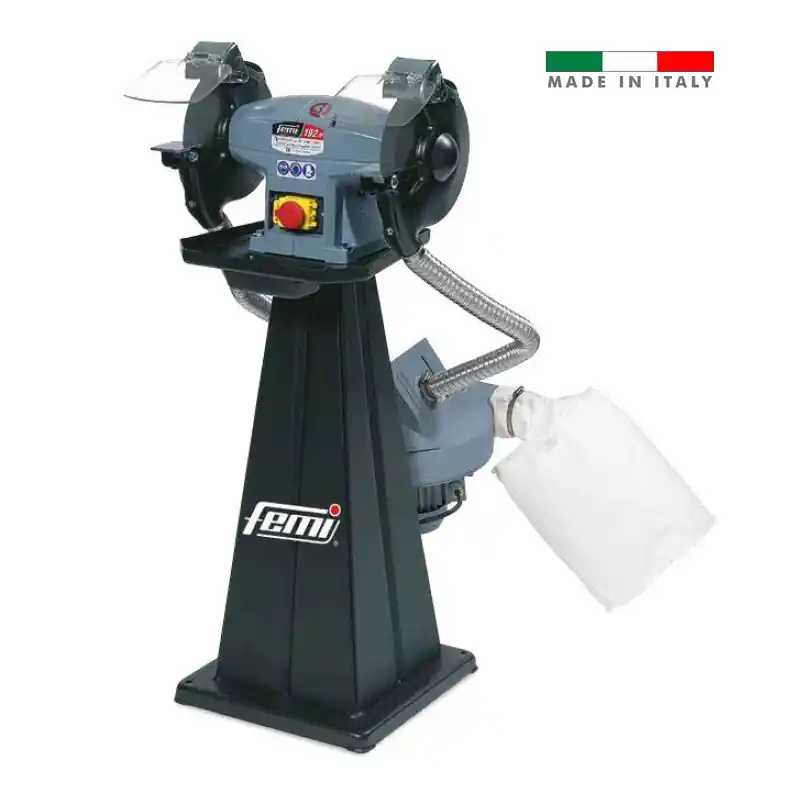 Touret écologique série industrie 850W Diam 200 mm avec meule 192/M