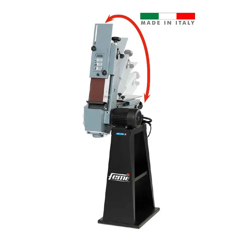 Ponceuse à bande inclinable 750W 120x1500mm 543B