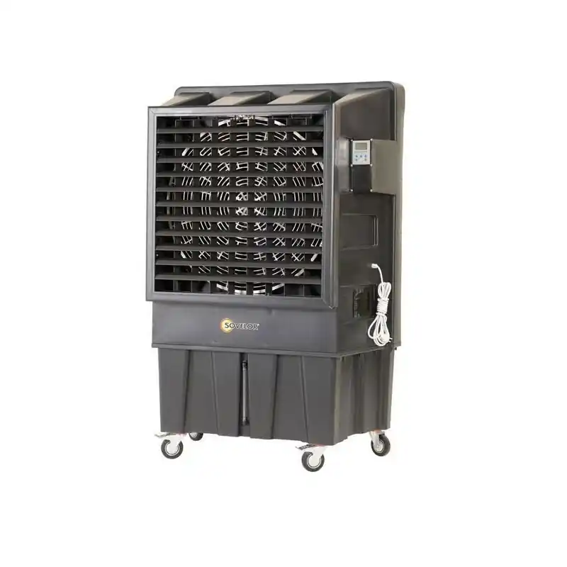 Climatiseur évaporatif mobile sur roue 750W 22000m3/h 230V 150 250 m2