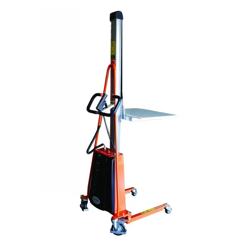 Gerbeur semi électrique positionneur de travail 100 Kg 1700 mm E100
