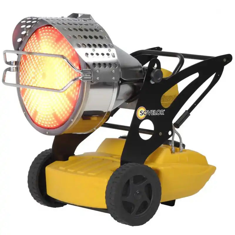 Chauffage rayonnant mobile au fuel 29 ou 43kW 230V FLASH2