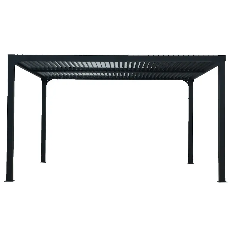 Pergola bioclimatique structure Aluminium ouverture manuelle 1080 m2 P