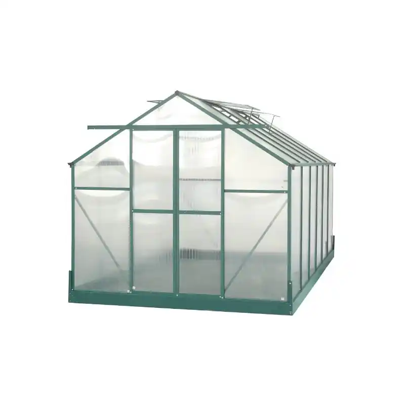 Serre jardin structure Aluminium polycarbonate 6 mm surface 1037 m2 SR