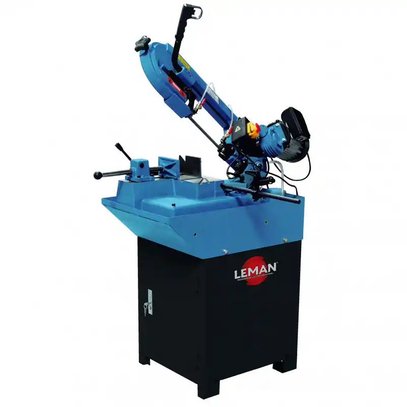 Scie à ruban métal SRM150 550W D150mm lame 1735mm Leman