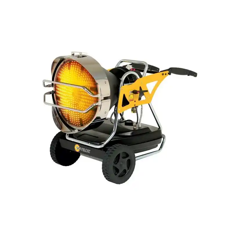 Chauffage Fuel rayonnant mobile sur roues 43kW STAR S