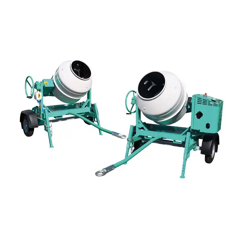 Bétonnière thermique tractable HONDA GX 160, 4 kW 345L S 350 R
