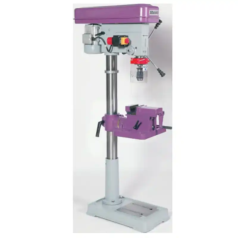 Perceuse A Colonne 30mm 1100w Avec Table Etau 30fcte
