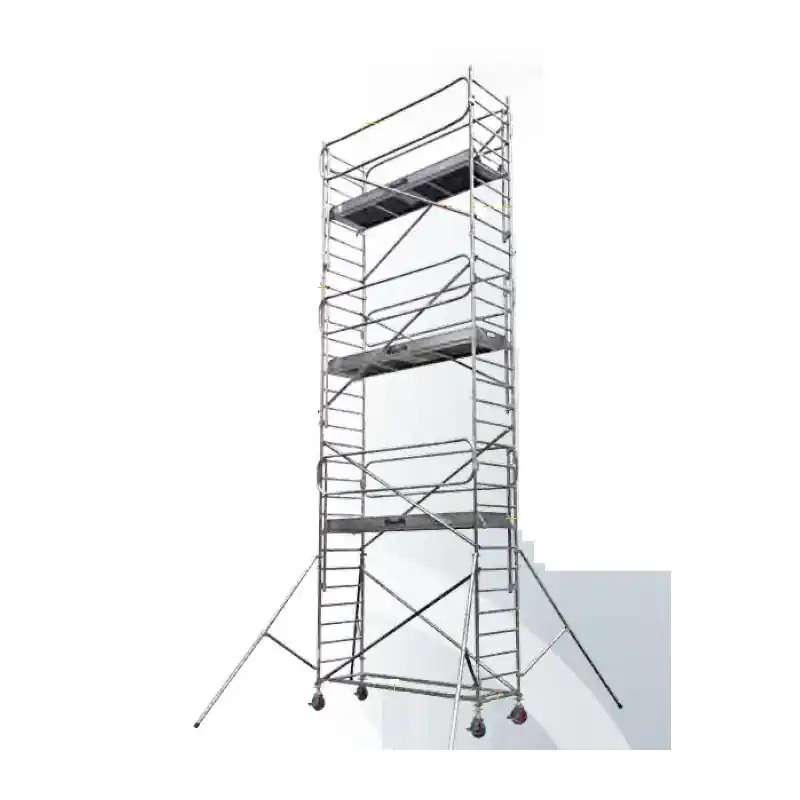 Echafaudage roulant aluminium Long 205 m Haut plancher 290 m Docker2 8