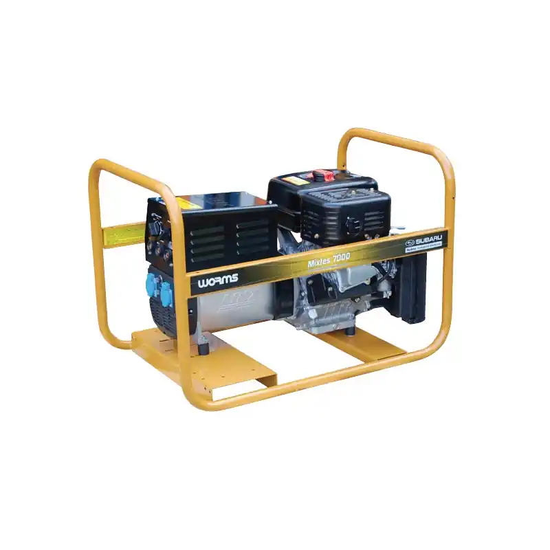 Groupe de soudage 6kW 230V Monophasé EX40 Worms MIXTE 7000 EX