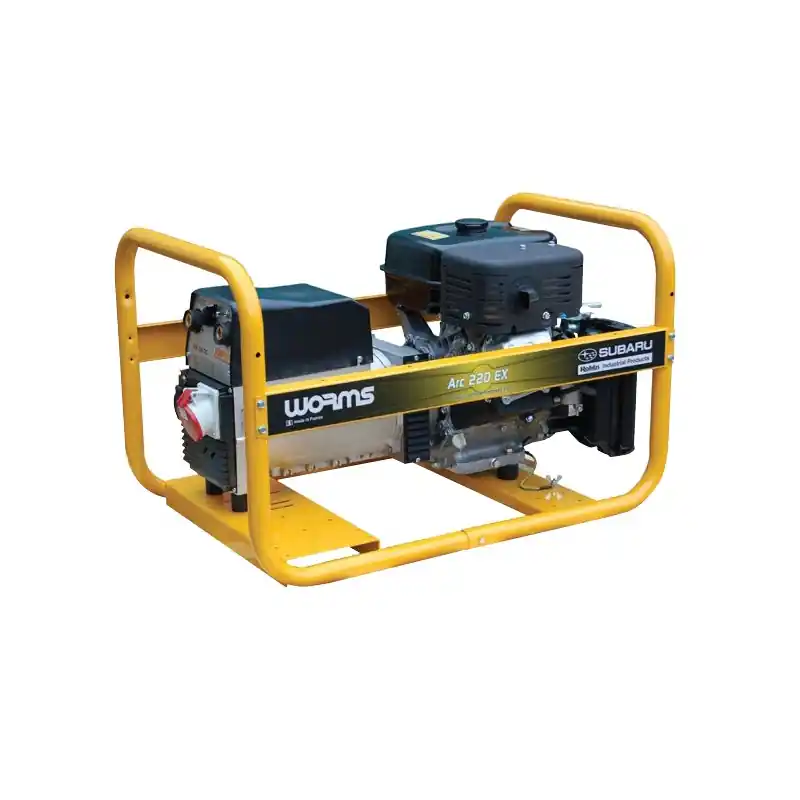 Groupe de soudage 6,5kW 400V Triphasé EX40 Worms ARC 220 EX