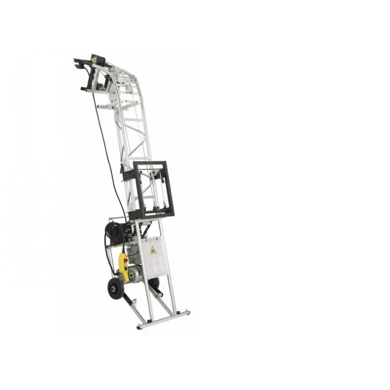 Monte matériaux en acier Castor Steel charge 150kg Ht10m Haemmerlin