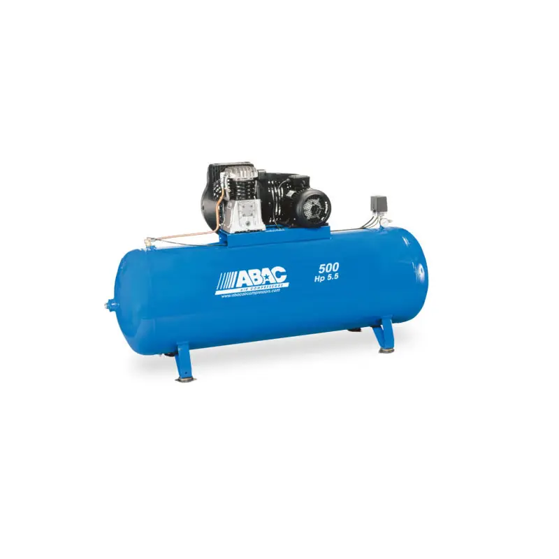Compresseur courroie 2 étages 500 litres 55 cv 4kW 400V Tri PRO A49B 5