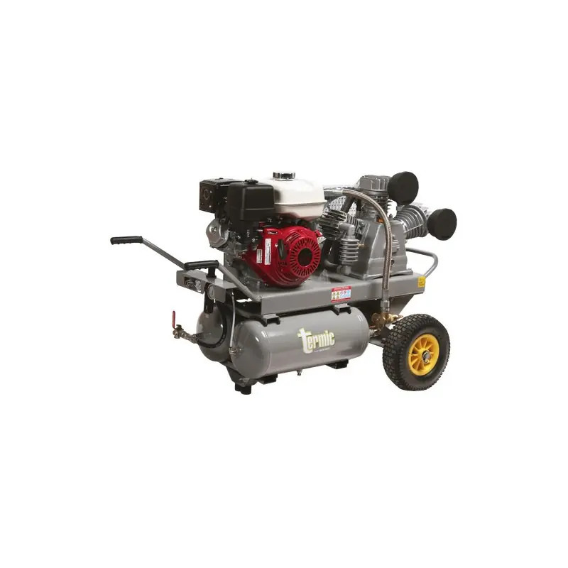 Compresseur thermique "brouette" biétagé 84CV 45m3/h 2x20L Termic 45/4