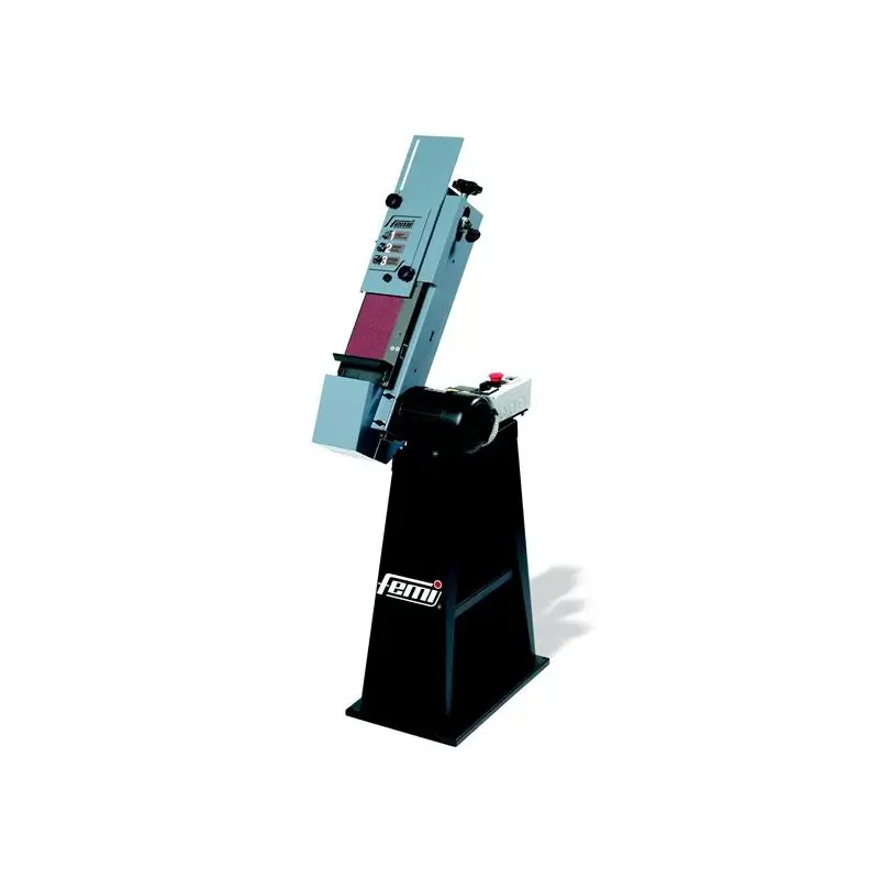 Ponceuse à bande inclinable 150x1750 mm 400V 1350/1600W 2 vitesses 507