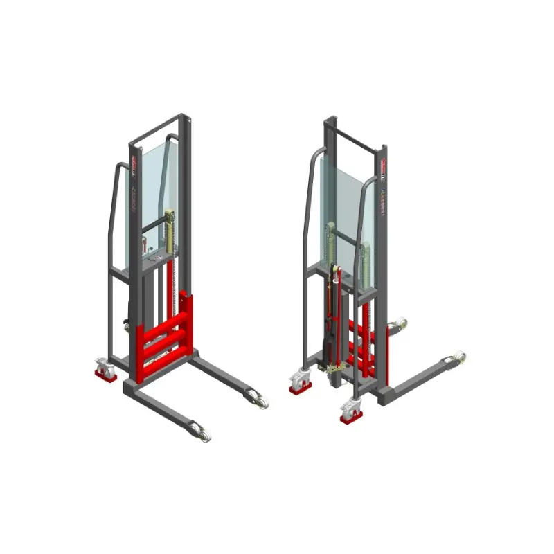 Gerbeur manuel 600 kg longerons encadrants 2 vitesses
