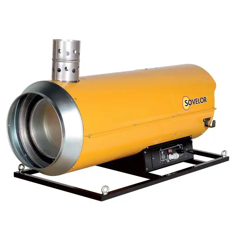 Chauffage air pulsé supendu au fuel 85kW 3950m3/h 230V HPV85S