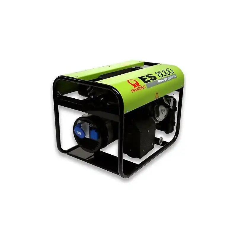 Groupe électrogène essence 6,4kW 400V Triphasé AVR Prise CONN S8000