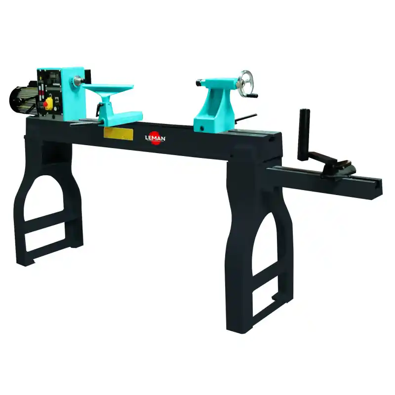 Tour à bois 1200mm 1500W piètement en fonte TAB120