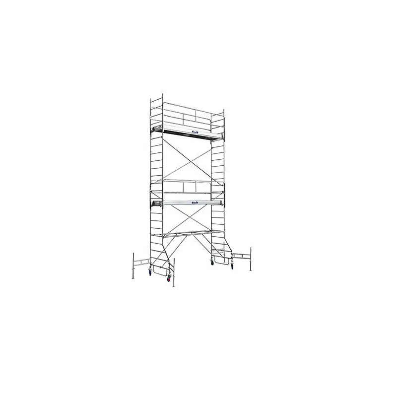 Echafaudage roulant acier Haut. travail 10 m Série 6 DH800