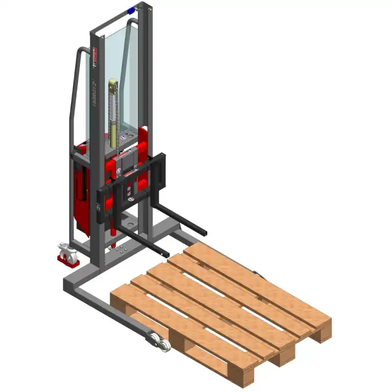 Gerbeur semi-électrique 300 kg longerons encadrants