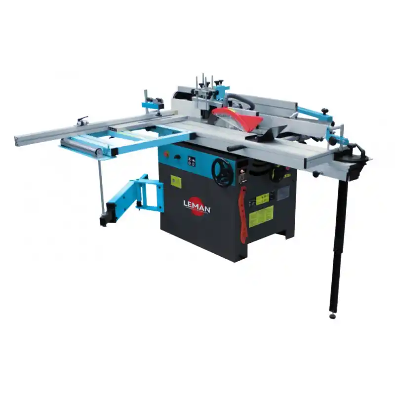 Combiné machine à bois COM310T 5 fonctions triphasé 310mm Leman