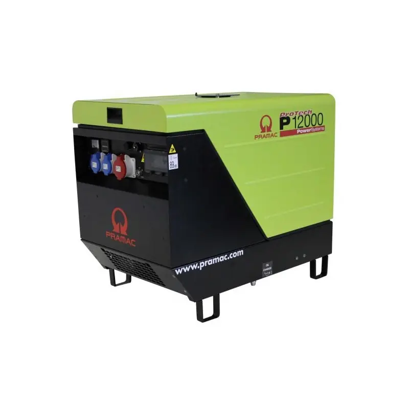 Groupe électrogène essence Triphasé 111kW 400V AVR Prise CONN DPP P120