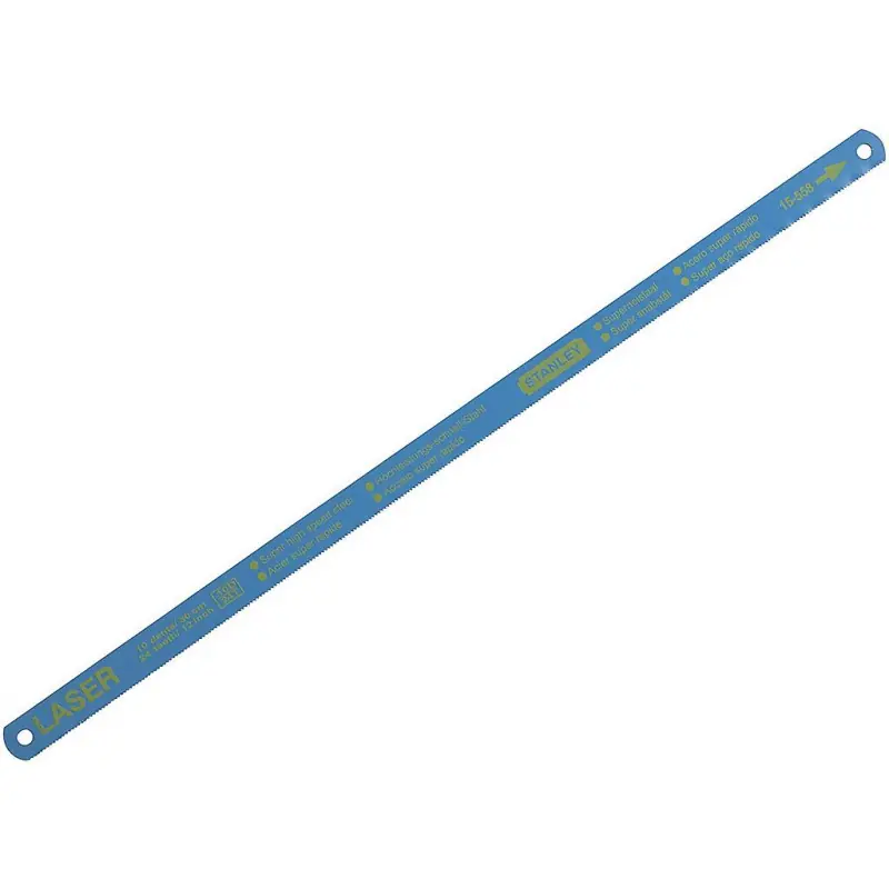 Boîte 100 lames de scie à métaux bi-Laser HSS L300mm 32D/pouce Stanley