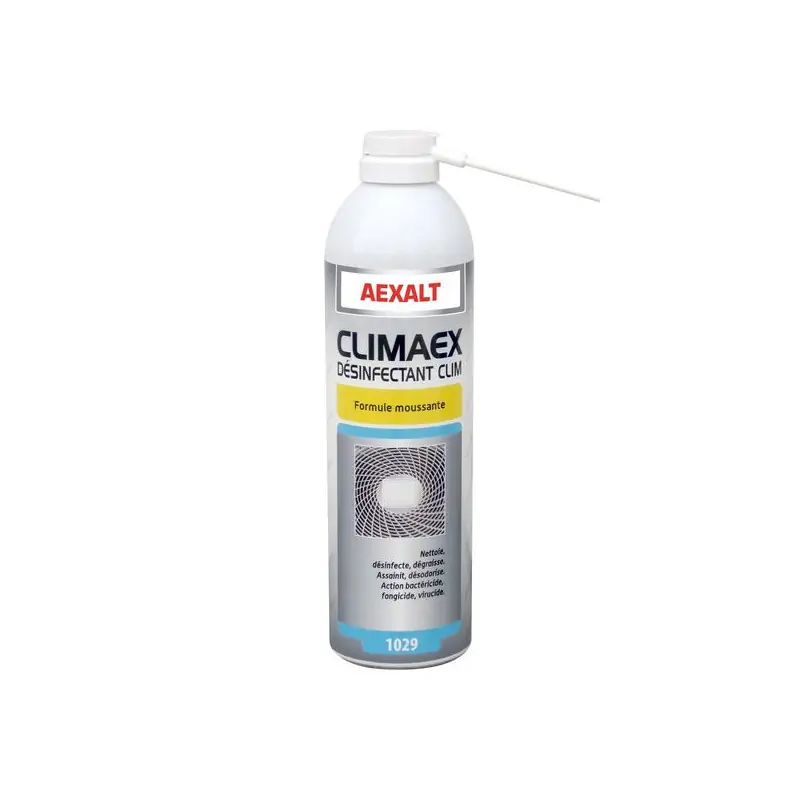Aérosol désinfectant clim Porte de douche x 650 ml formule moussante C