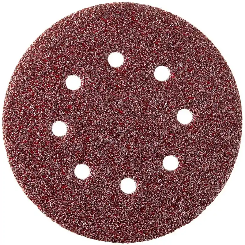 Blister de 5 Disques D125mm perforé 8 trous Gr80 Sidamo