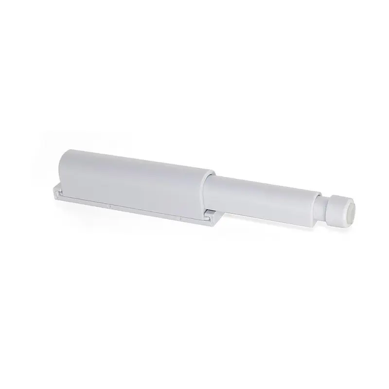 10 Fermeture push pour portes, Plastique, Gris