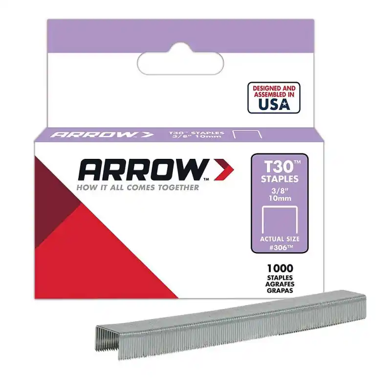 Boîte de 1000 Agrafes T30-HT30 10mm Arrow