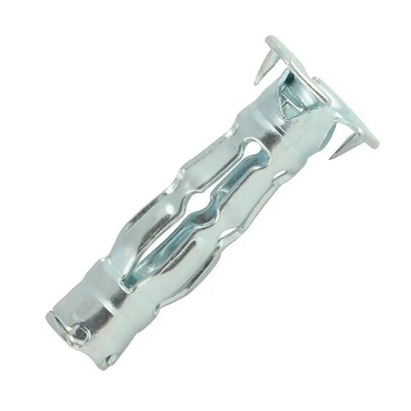 100 Chevilles 6E-SV sans vis M5x37mm corps creux acier zingué Scell-It