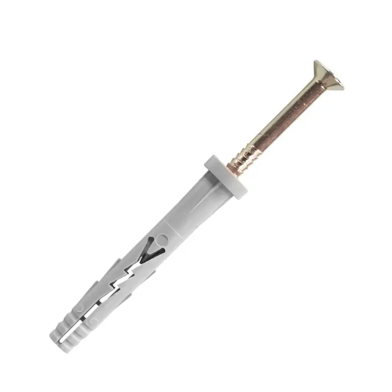 200 Chevilles à frapper A4-YZP6032-BC tête plate D6x32mm Scell-It