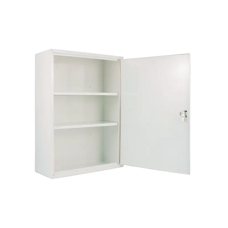 Armoire à pharmacie 1 porte en tôle vide 450x360x157mm Farmor