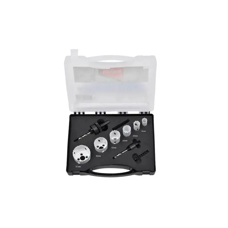 6 Scies cloches D-47123 bi-métal 16 à 51mm dans un coffret Makita