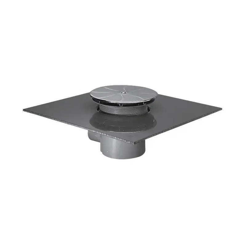 Bonde siphoïde Matura D90mm sortie horizontale chromé Ideal Standard