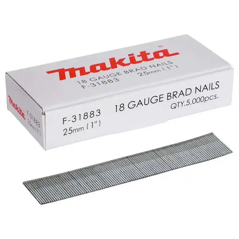 Boite de 5000 clous galva F-31883 L25mm pour AF505 Makita