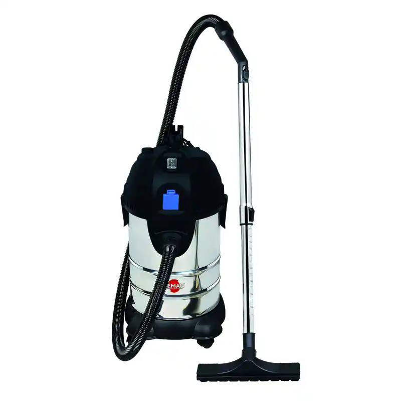 Aspirateur eau et poussières Loasp306 inox 1400W 30L Leman
