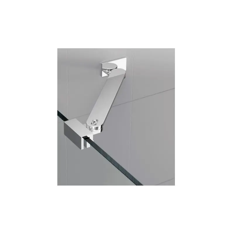 Barre de renfort d‘angle R80LOU250-K 25cm chrome Novellini