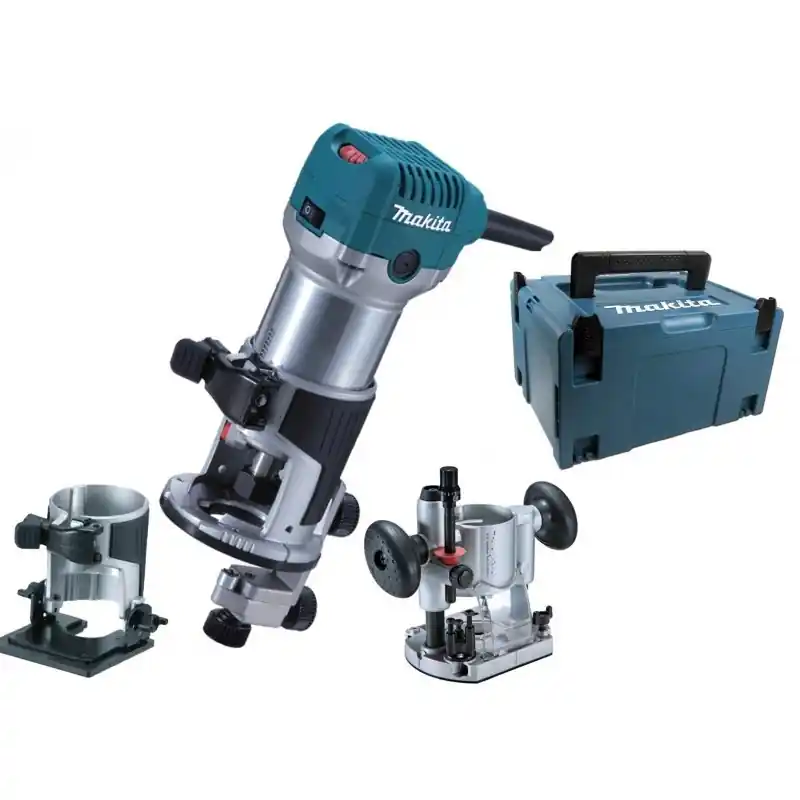 Affleureuse Défonceuse Multifonctions 710W Ø8mm RT0700CX2J Makita