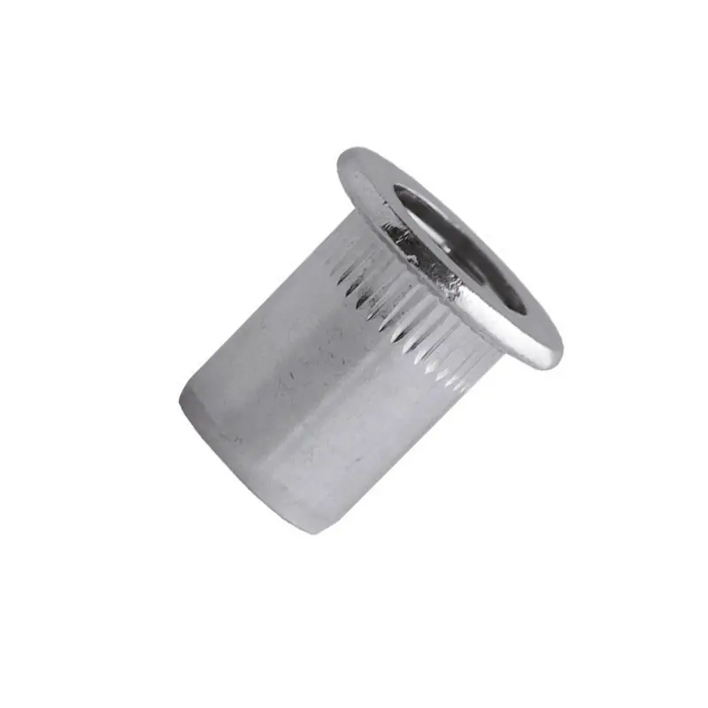 500 Écrous à sertir TCD0440 tête plate M4x12,5mm acier zingué Scell-It