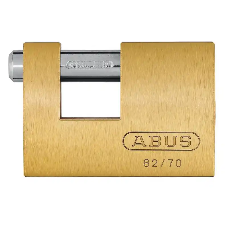 Cadenas en laiton monobloc 82-70mm Abus