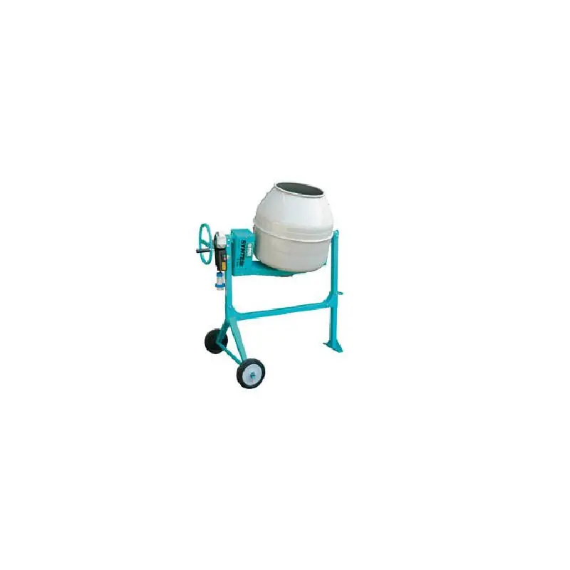 Bétonnière Syntesi S140 moteur électrique cuve acier Imer