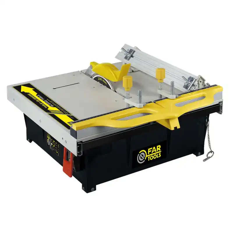 Coupe carrelage TCS 200 550W lame D200mm table 485x435mm Fartools