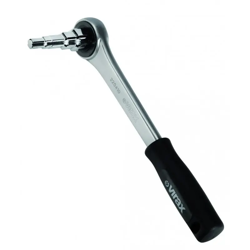 Clé de montage étagée 3/8"-1/2"-3/4"-1" cliquet D1/2" femelle Virax