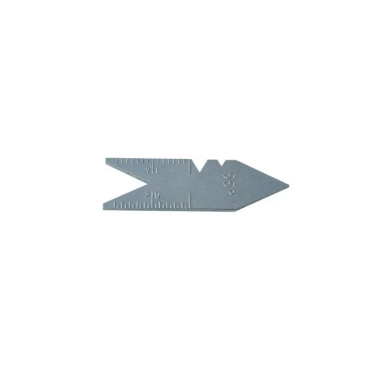 Calibre de filetage 35011 en acier 60° Metrica