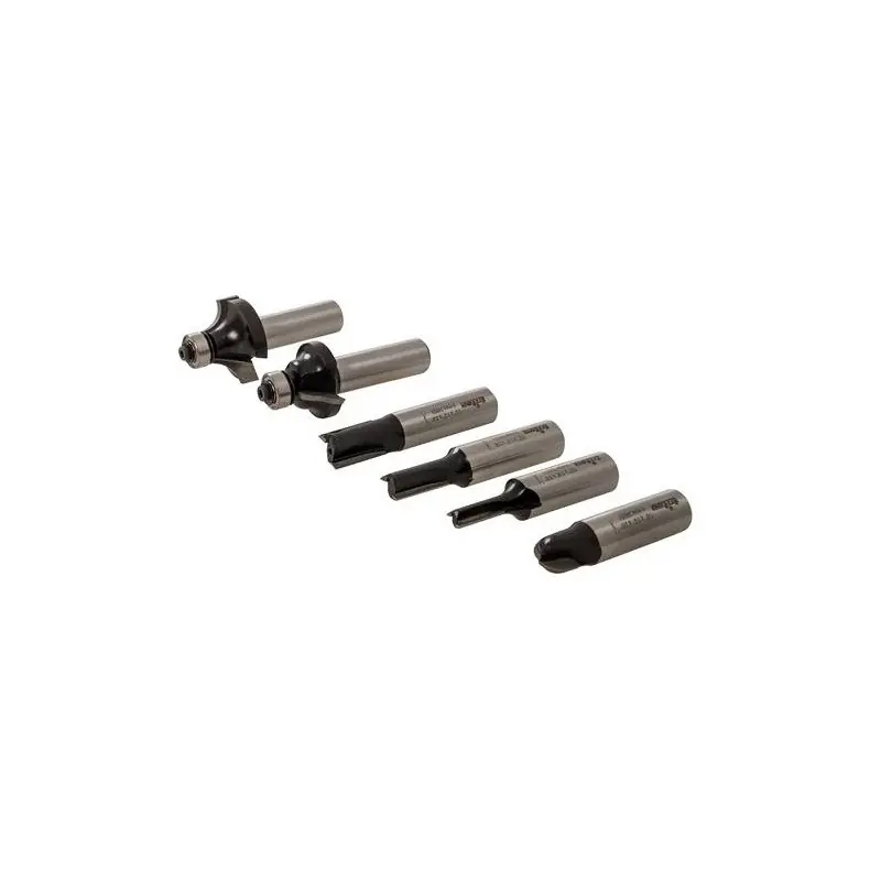 Coffret de démarrage pour défonceuse 1/2" 6 pièces 414040