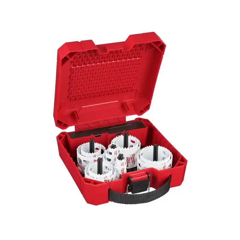 Coffret de 17 scies cloches 4/6 bi-métal Hole Dozer