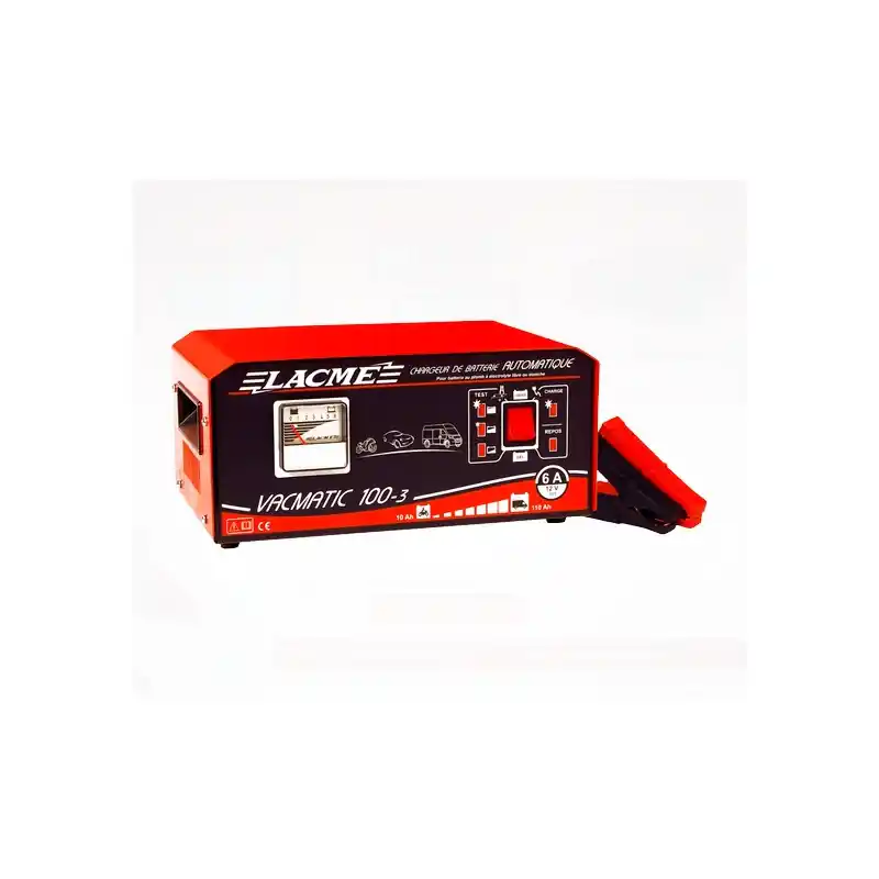Chargeur batterie au plomb automatique 6A 12V VACMATIC 100-4