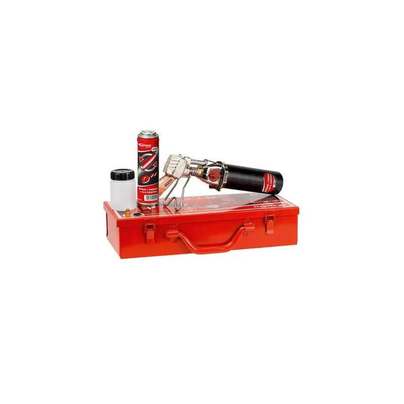 Coffret métal fer de couvreur autonome 1,3kW 600°C Guilbert Express